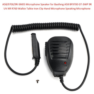 A58/9700/9R-SM05 Microphone Speaker Iron Clip Hand Microphone Speaker Microphone