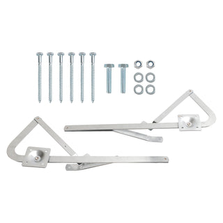 Pair Attic Ladder Spreader Hinge Arms For MFG Werner Series 55-2 after 2010