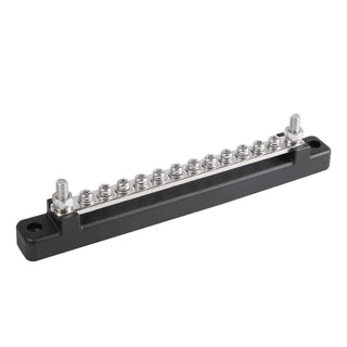 12 Terminal Bus Bar 150A Wire Block Ground Distribution Car Truck RV Boat Kit