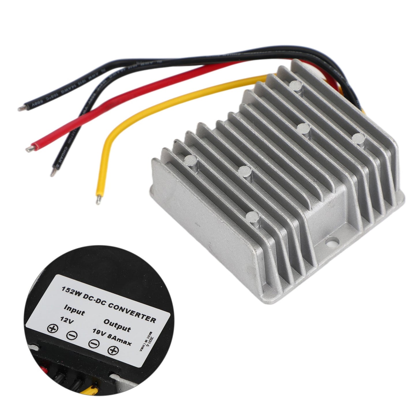 12V to 19V 8A 152W DC-DC Boost Step Up Power Converter Voltage Regulator Module Generic