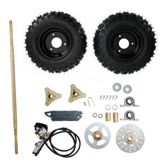 Various ATV Quad Go Kart Rear Live Axle Kit Sprocket Brake Wheel