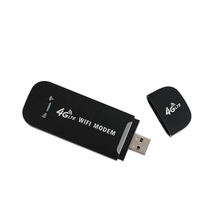 Unlocked 4G LTE Modem Wireless Router USB Dongle Mobile Broadband WIFI Black