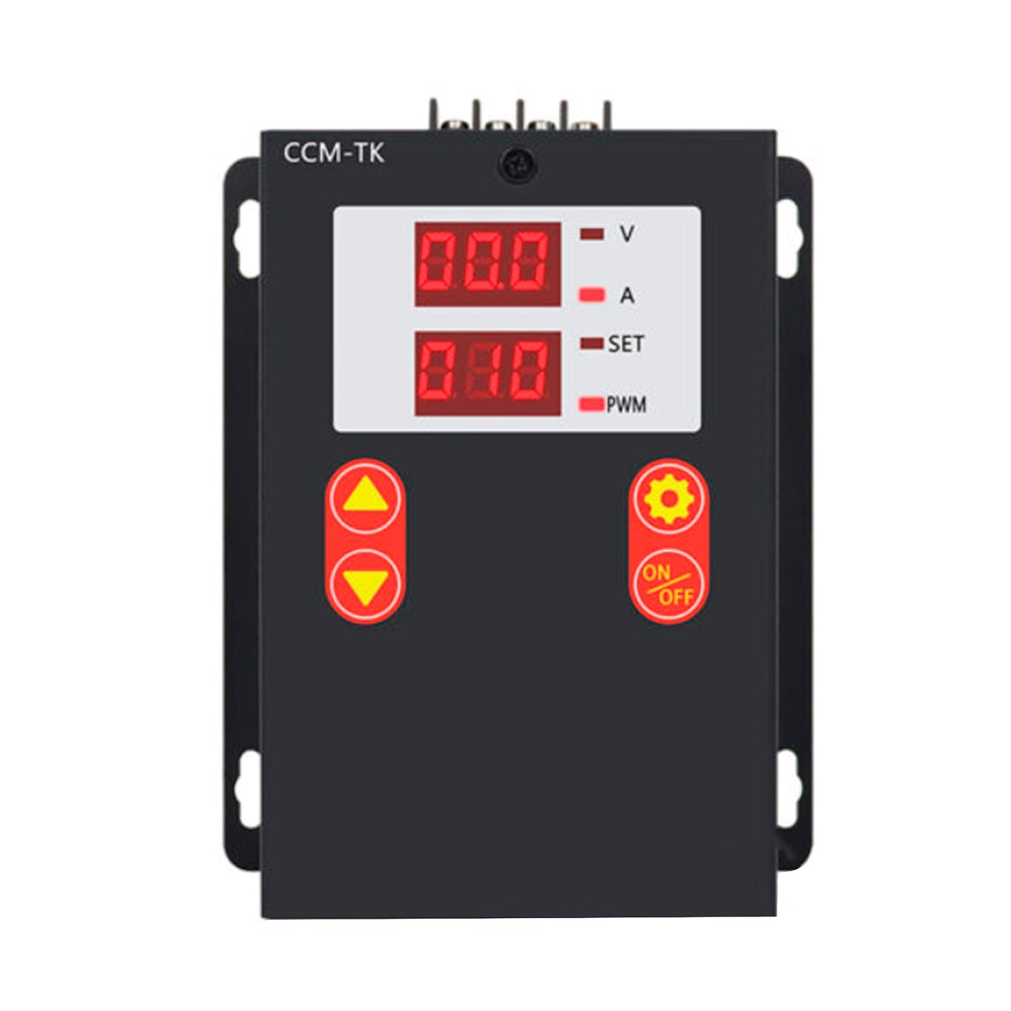 DC 12-80V 30A PWM Motor Speed Controller Soft-Start/Stop Voltage Ampere Meter Generic