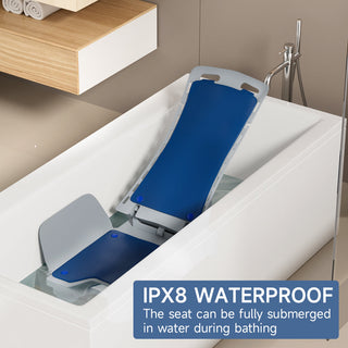 Topteng Electric Bath Chair Lift 18.7" Lift Elderly off Floor 300 LBS Seniors Patient