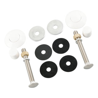 White Diving Board Mount kit 67-209-909-SS 5-1/2“Bolts 1-1/4&2”f/w