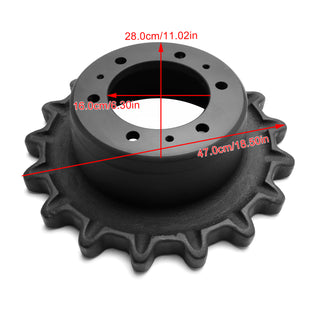 Drive Sprocket 6 Hole Single Speed 7165109 For Bobcat T200 T300 T630 T650