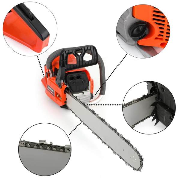 Cutting Wood Aluminum Chain Saws Best Gasoline Chainsaws for Sale