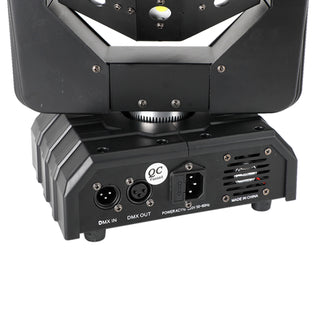 RGBW 3In1 LED Laser Moving Head Stage Light DMX DJ Disco Party Effect Lighting