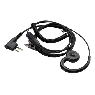M-018 Small PTT-B6 Curve Hook Earhook Headset For GP300 CP100 SP50+ PRO3150 P110
