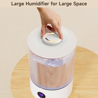 Topteng Humidifiers for Bedroom Large Room Home,(7.8L) Cool Mist Top Fill Essential Oil Diffuser for Baby & Plants&Pet, Large capacity dual mist outlet With UV sterilization