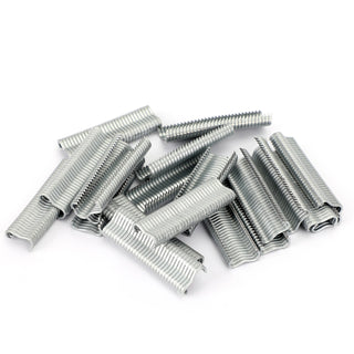 Hog Ring Plier & 600xM Clips Jaws Tool Staples Chicken Mesh Wire Cage