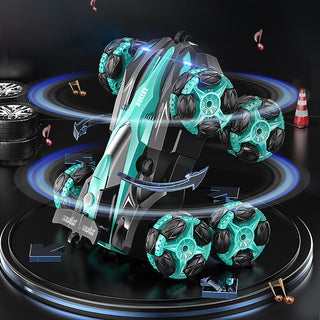 Gesture Sensing Remote Control Cars ransform Drift Off Road Vehicle for Boys Age 6-14 Year Old Cool 8 Wheels Hand Controlled rc Stunt Car Toys