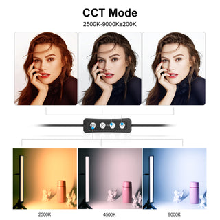 WS66 RGB LED Video Light Fill Light Video Camera Mobile Phone Live Photography