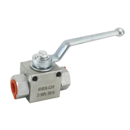 3 Way Hydraulic Ball Valve 1/4" NPT Female High Pressure Ball Valve Generic