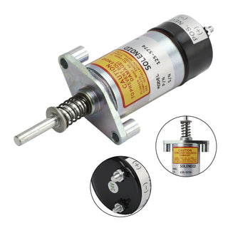 Fuel Shut Off Solenoid For Caterpillar 125-5774 6T-4121 6T4141 6T-4122 6T4122