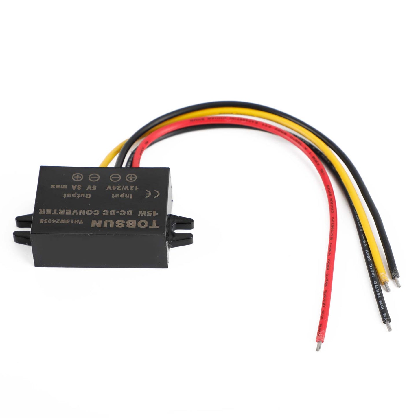 Better Waterproof DC-DC Converter 12V Step Down to 5V Car Power Supply Module 3A Generic