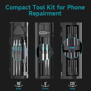 topteng Precision Screwdriver Set 56 Pieces Repair Tool Kit for iPhone PC Watch and Jewlry