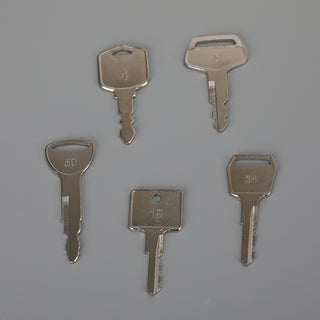 13 Pcs Forklift Heavy Equipment Construction Ignition Key Set