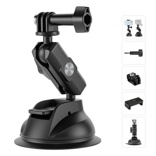 Suction Cup Bracket Strong Suction 360° adjustable For Dji Gopro13/Insta 360 Go3