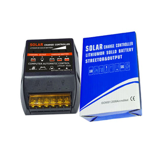 Solar Photovoltaic Charge Controller PWM 10A 12V Solar Panel Battery Controller