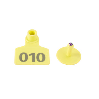 001-100 Number Plastic Livestock Ear Tag Animal Tag For Goat Sheep Pig