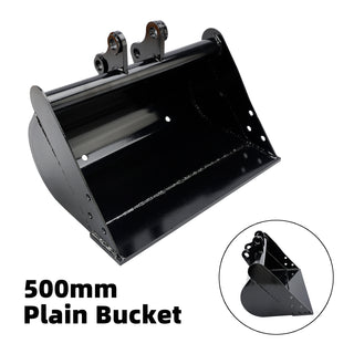 500mm Plain Bucket Attachment For Mini Excavators Excavator Small Digger