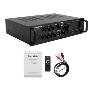 2500W 5CH Amplifiers Amplificador HiFi Stereo AV Surround SD FM Home Theater