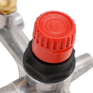 Air Compressor Pressure Control Switch Valve Manifold Regulator Gauge Fit Part