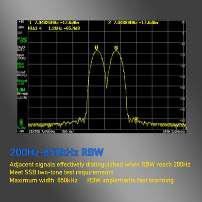 4" LCD Touch For TinySA ULTRA Handheld Tiny Spectrum Analyzer 100K-5.3GHz Generic