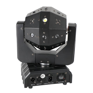 RGBW 3In1 LED Laser Moving Head Stage Light DMX DJ Disco Party Effect Lighting