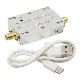 10M-6GHz RF Amplifier 30dB High Gain Driver Receiving Amplifier for GPS Receiver