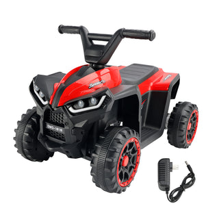 12V Ride-On ATV for Kids – Electric 4 Wheeler Car w/ Music & Lights