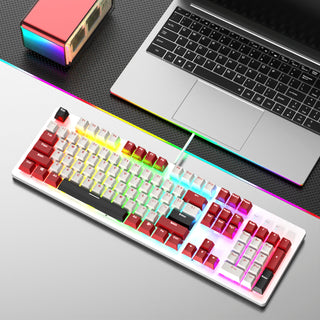 104Key Wired Mechanical Linear Switch Gaming Keyboard Hot-Swappable Customizable