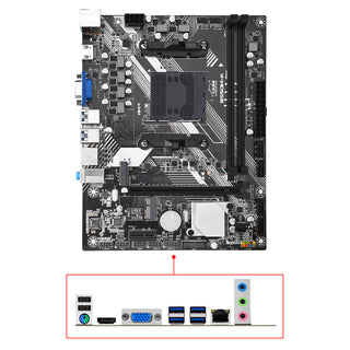 B550M-K Desktop Computer Motherboard AM4 protocol M.2 Hard Drive For Ryzen 3-5