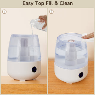 Humidifiers for Bedroom Large Room Home (6.8L) Cool Mist Top Fill Essential Oil Diffuser for Baby & Plants&Pet  Large capacity With remote control