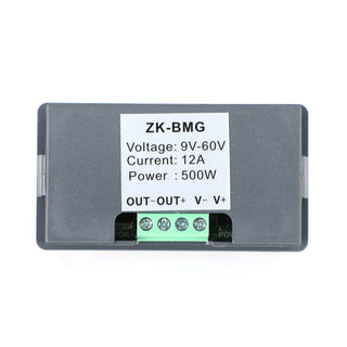 12V 24V 60V Voltage Regulator Dc Motor Speed Controller PWM 500W LED Display 12A