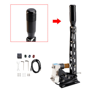 USB Handbrake Sim For PC Racing Games Logitech G29/G27/G25 T300 T500 RS PC 64bit 200KG Load Cell SIM Racing For Rally Adjustable