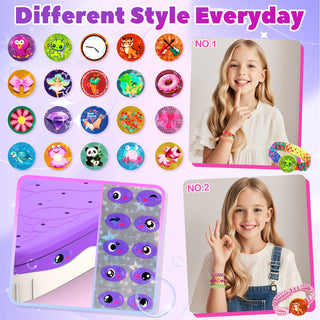 Whale Shape Friendship Bracelet Making Kit DIY Art Craft 6-12 Year Girl Gift