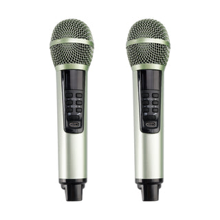 Wireless Bluetooth Speaker Dual Microphone Karaoke for Home Party Picnic Outdoor