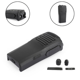 Black Housing Front Cover + Volume Channel Knob Fit For DP1400 DEP450 XIR P3688