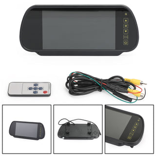 Sensors Lens 7" LCD Car Rear View Monitor Screen for Bus Car Reversing Camera