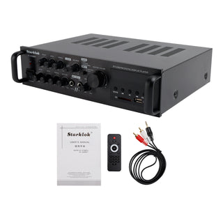 2500W 5CH Amplifiers Amplificador HiFi Stereo AV Surround SD FM Home Theater