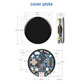 ESP32-S3 1.46-inch Circular Touch Screen Development Board Supports AI Xiaozhi