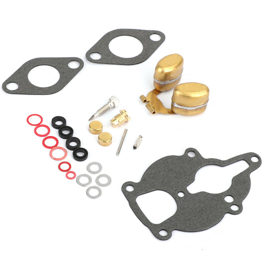 Carburetor Kit & Float for Zenith Wisconsin Engine VH4D VHD TJD replaces LQ39 Generic