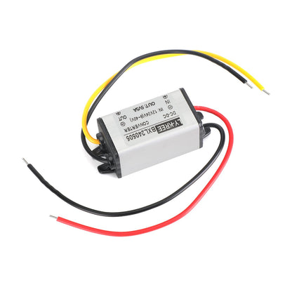 12V/24V to 5V 5A 25W Waterproof Converter Step Down Volt Module Power Supply Generic