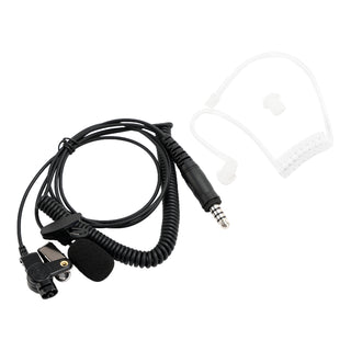 7.1-A3 Single listening Transparent Air Tube Earphone In-ear 7.1mm Headset w Mic