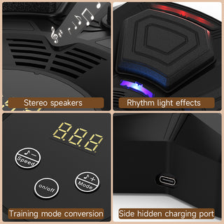 Bluetooth Smart Boxing Machine for Adults & Kids – Wall-Mounted Reflex Training Punching Workout Equipment for Home Office & Gym – Fun Fitness & Boxing Trainer