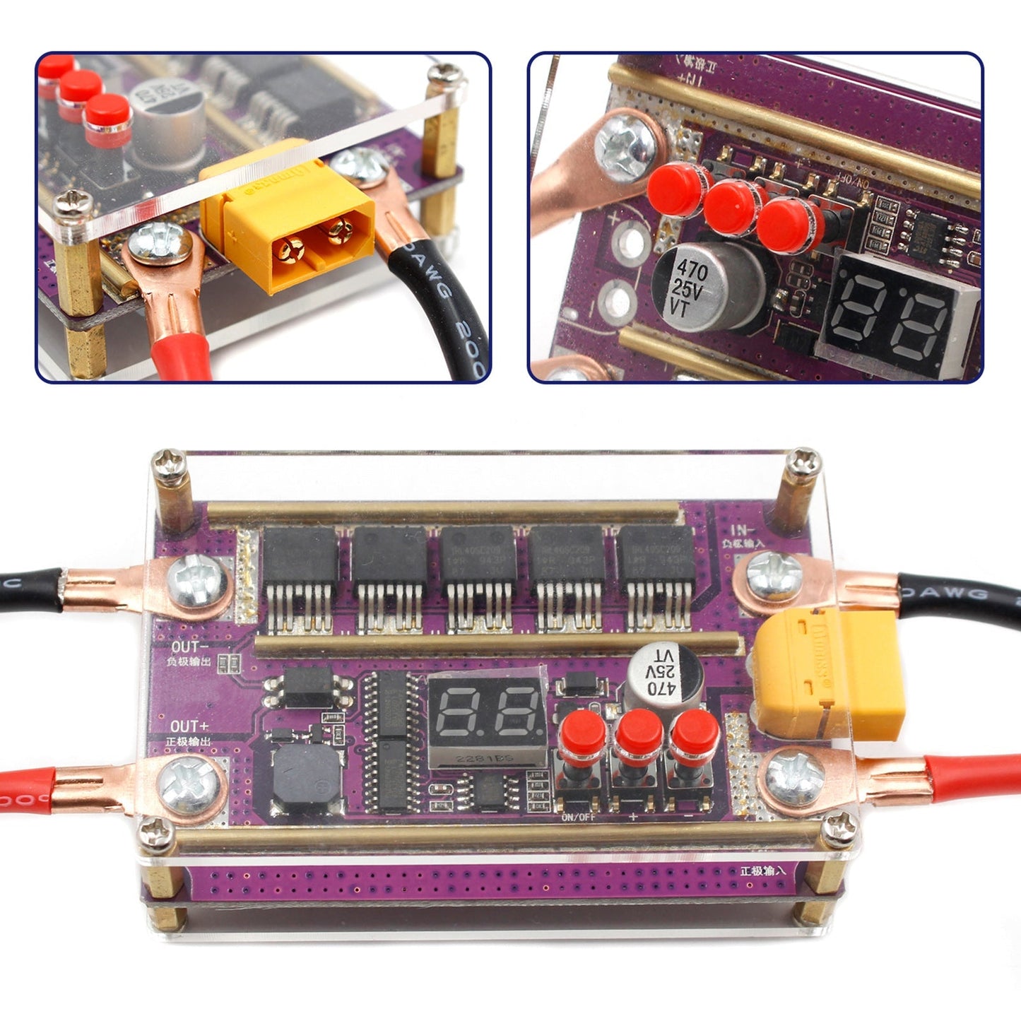 Spot Welder Kit 99 Gears Of Adjustable Mini Spots Welding Machine Control Board Generic