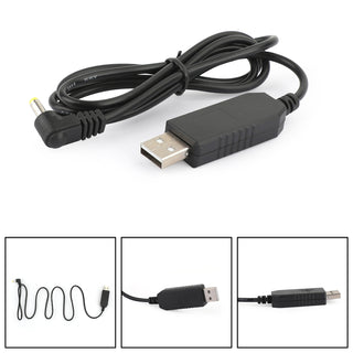 1PC Battery USB Charger Cable Fit for BaoFeng UV5R/RE UVB2 UVB3 Plus UV-S9