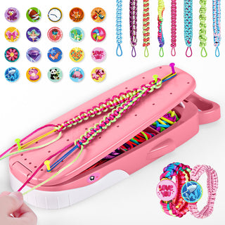 Whale Shape Friendship Bracelet Making Kit DIY Art Craft 6-12 Year Girl Gift